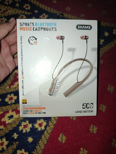 Premium Sports Bluetooth Neckband | 50 Hr Playtime | Like New