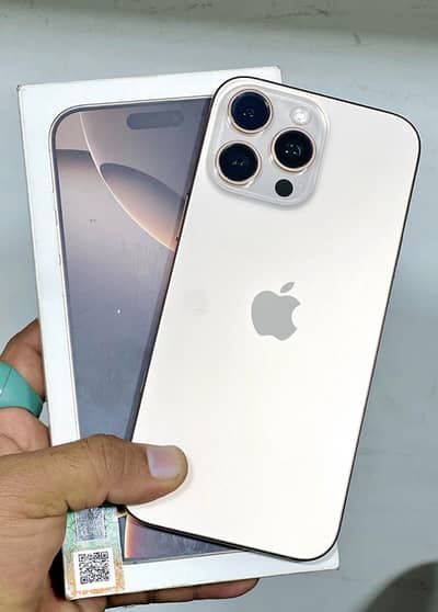 16 pro max 256Gb dual physical sim