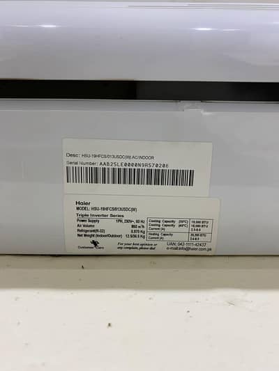 19hfc model t3 1.5 ton dc inverter Upr ye likhi