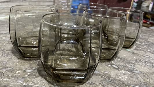 Brown tinted glasses