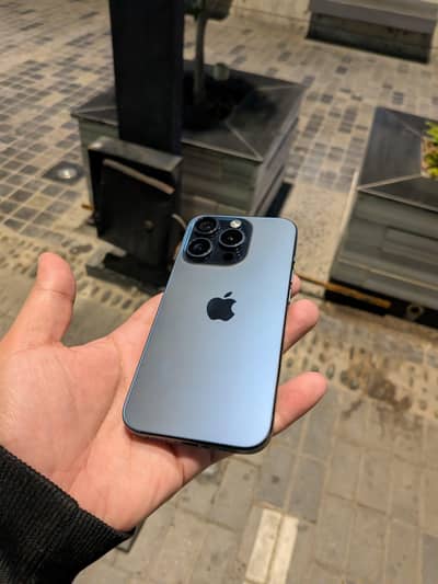 Iphone 15 Pro Blue Titanium 256 FU