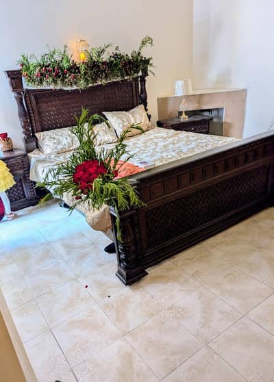 King Size Pure Complete Chinyoti bed set