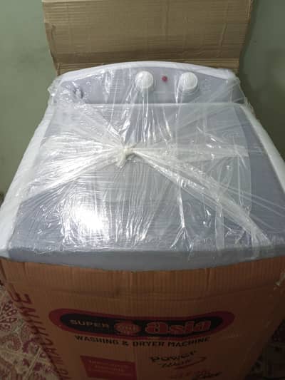 supe one Asia washing machine box pack full warranty never use