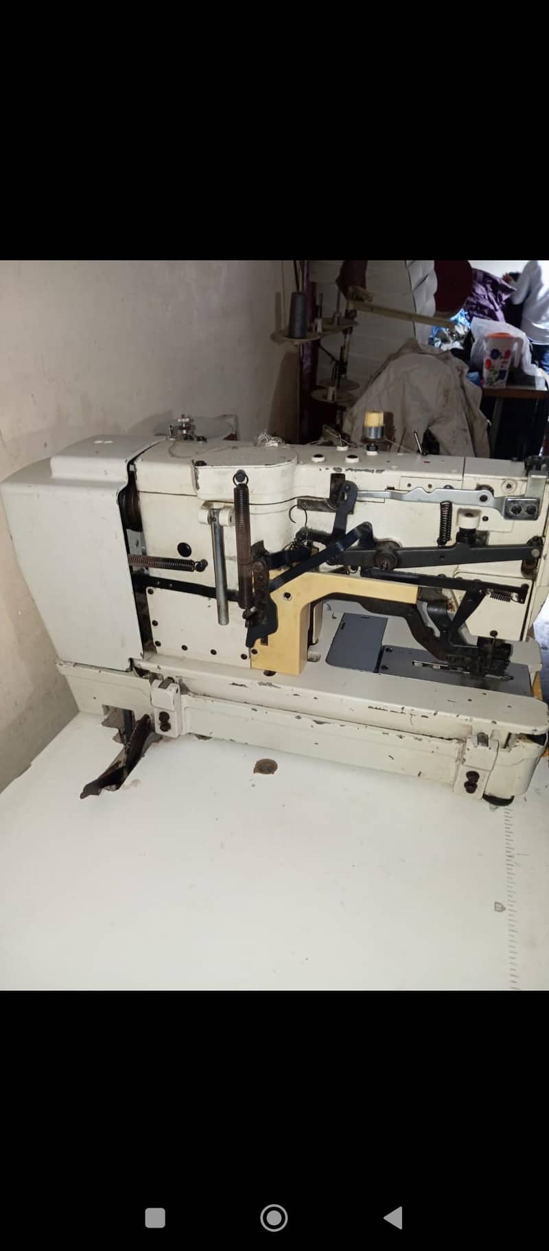 kaaj and button machine 10