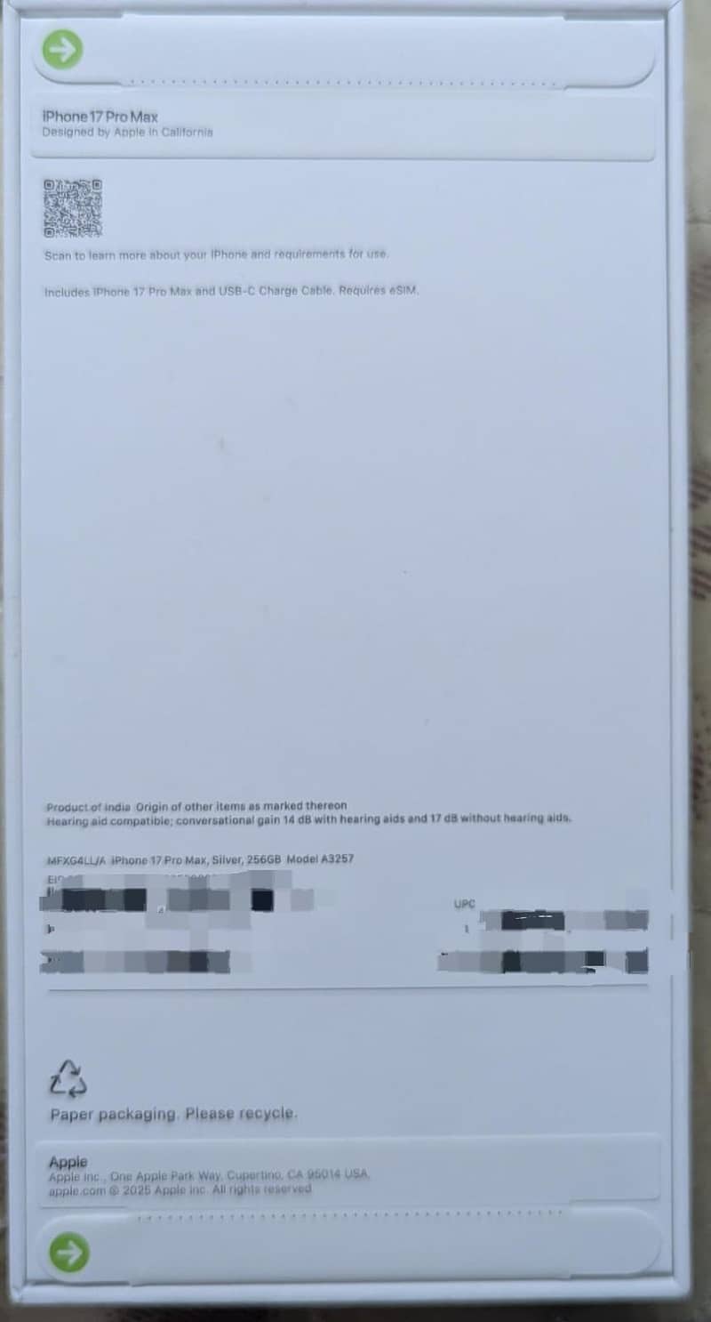 Iphone 17 pro Max 1