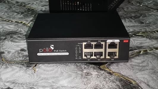 pollo 4 port POE switch urgent sale