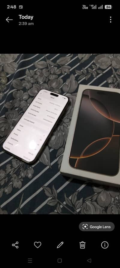 iphone 16 pro max 256 gb