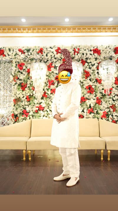 Sherwani Set for sale one time used
