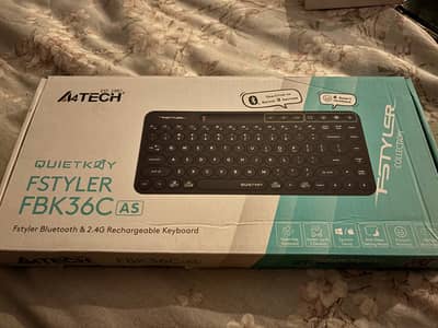 A4tech Fstyler Fbk36c Keyboard Just box open