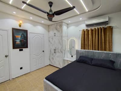 Fully Furnished Brand New Luxury Flat for Rent in H3 Block Near Canal Road Emporium Mall Lahore