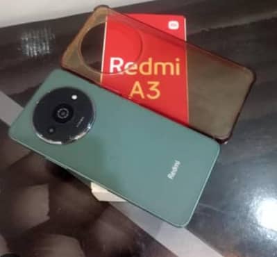 Redmi A3 4gb/64gb complete box 10/10 condition