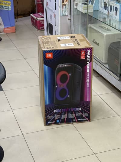 JBL PartyBox Club 120 Black 100% Orignal Box Pack Sealed Unused