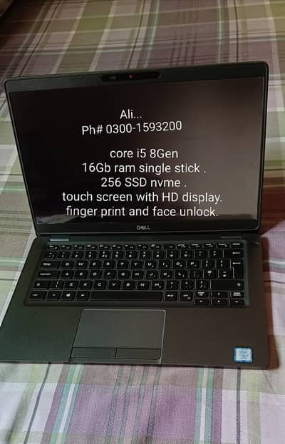 Dell Latitude 5300) core i5 8 gen(16 Gb ram)256  SSD nvme