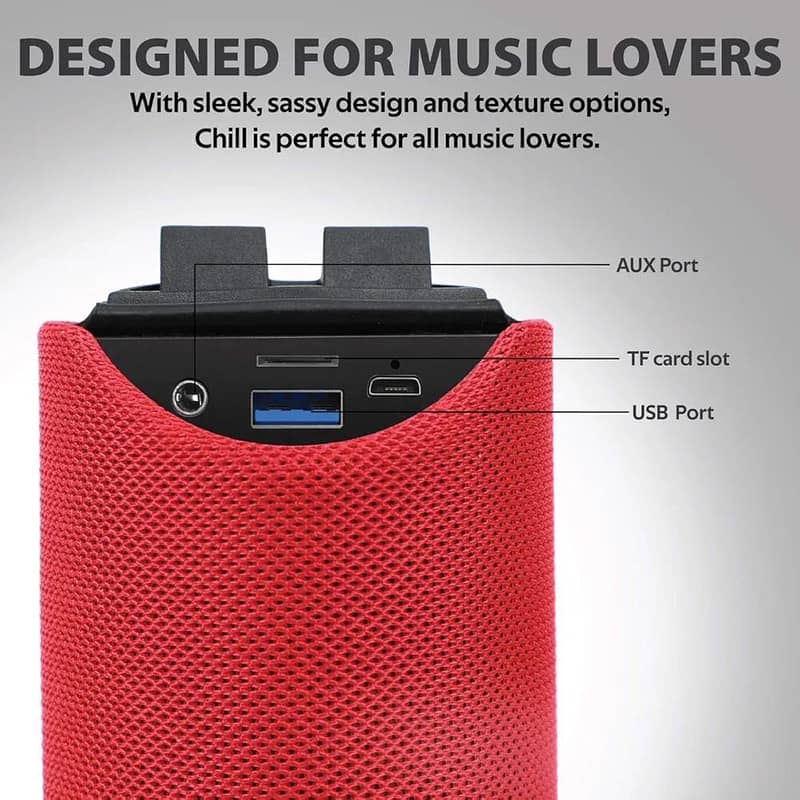 Bluetooth wireless powerful speaker 4
