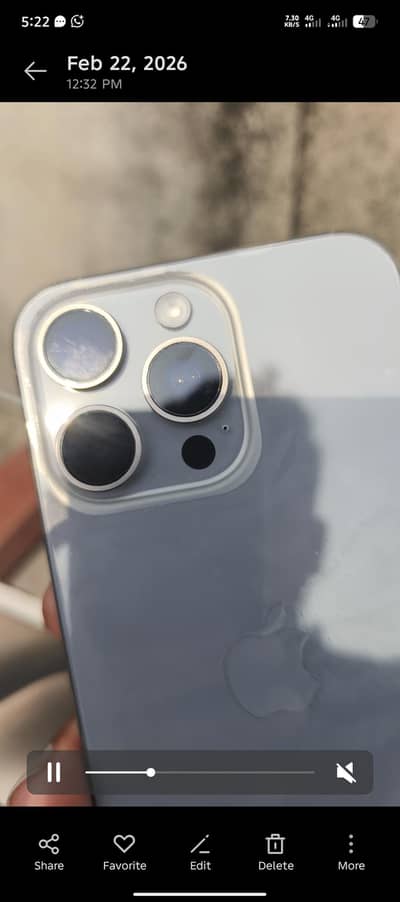 15 pro max Fu 256 white box