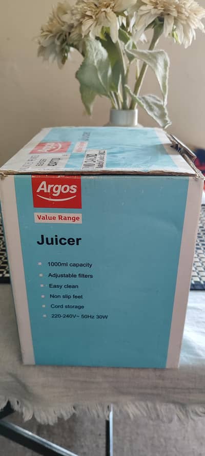 Argos Juicer Value Range Citrus Juicer UK made