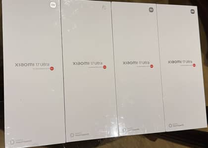Xiaomi 17 Ultra Box Pack Sealed Box 16 512 New
