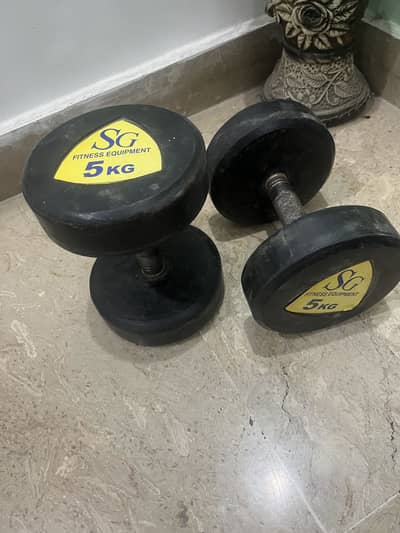 5 kg dumbbells