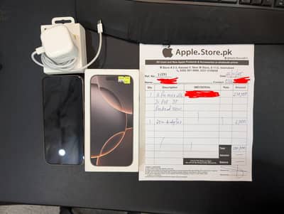 16 Pro Max JV Physical+ ESim (Sim Time Available]