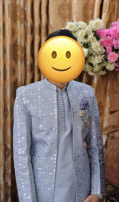 Short sherwani for men