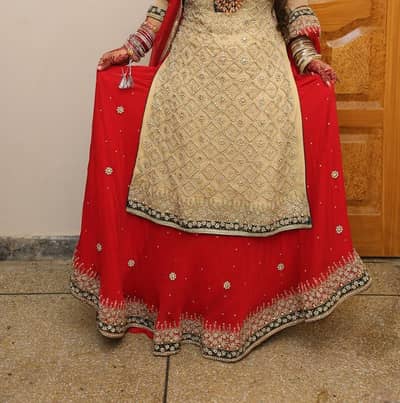 bridal lehnga. . . new in condition