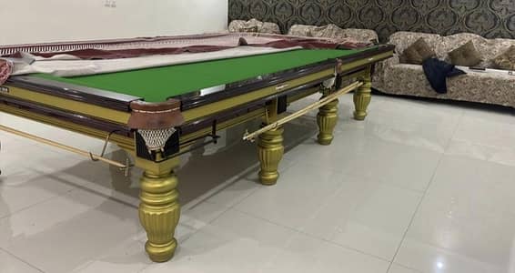 shender snooker table 6/12