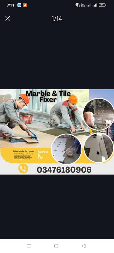 tile and marble fixer