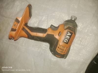 aeg Ridgid 18v cordless drill