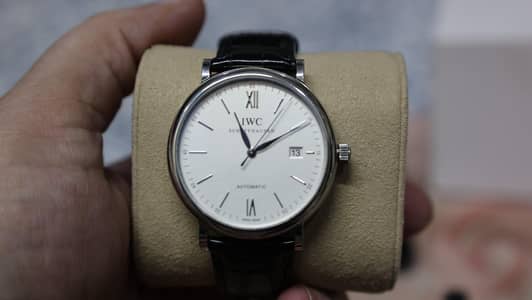 IWC watch in open box condion