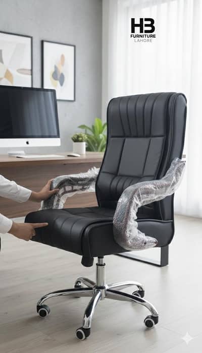 &Expensive Look"CEO"Office Executive Revolving Chairs Available. . .