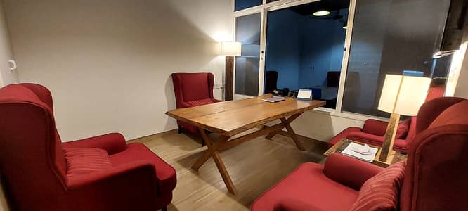 Blue Area Office 700 Square Feet Jinnah Avenue Fully Furnished For Rent