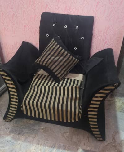 Armchair Sofa Set 5 Seat