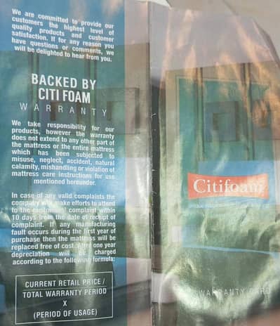 city foam Galaxy mattress