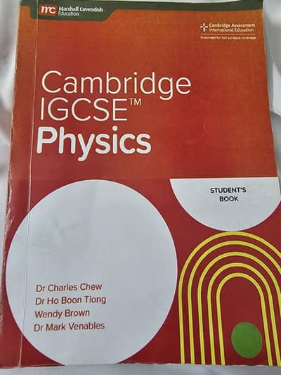 Cambridge IGCSE physics students book Marchall Cavendish