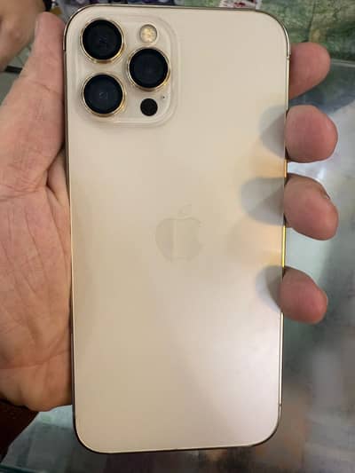 Iphone 12 pro max pta approved waterpack,128gb,80% battery health