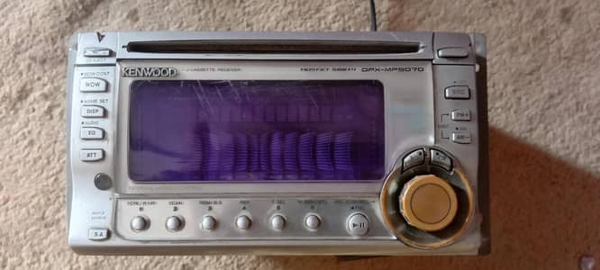 Kenwood original car mp3 cd. dvd player