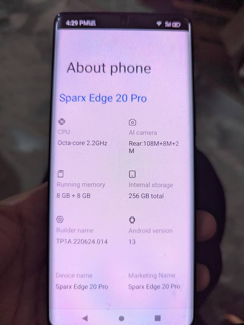 sparx edge20pro 0