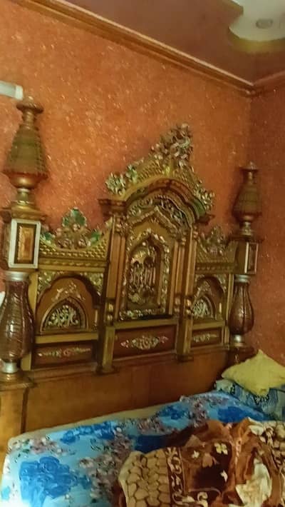 chinyoti furniture wood furniture, king size bed, bed set chinyoti bed