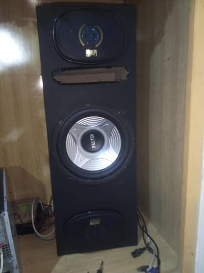 woofer amplifier speakers