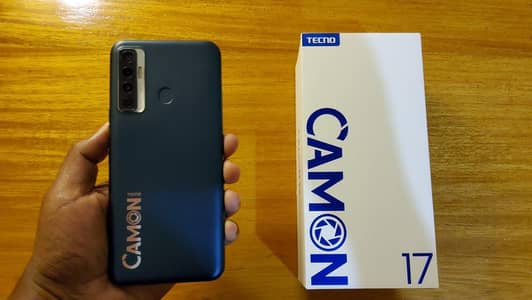 Tecno Camon 17 With Box