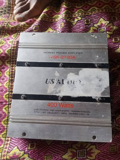 US Audio Model  with woofer and suppli urgent for sell