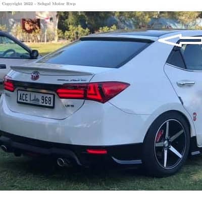 Toyota Corolla Roof Spoiler 2014-2020