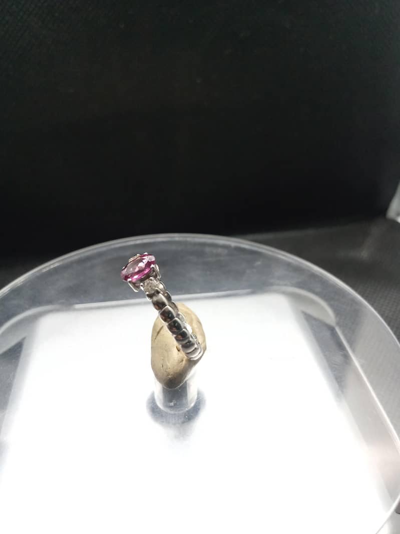 Ring/silver/diamond 0