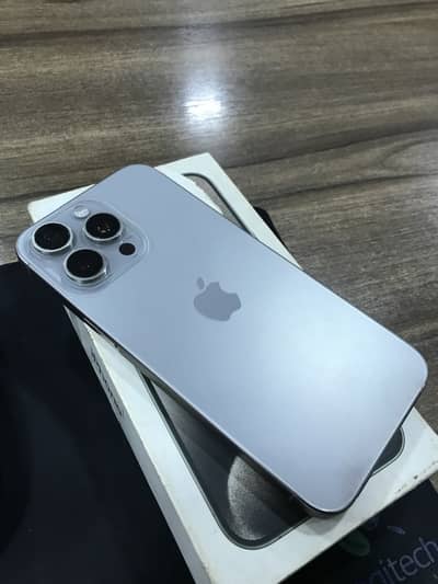 Iphone 15 pro max 256 water pack Fu Dual Physical sim