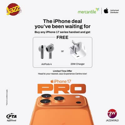 Official PTA approved iPhone 17 series