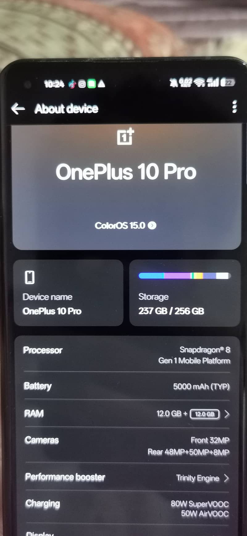 One Plus 10 Pro 5