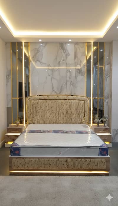 Modern Bed set for sale | bedroom | Furniture in karachi| luxurybedset