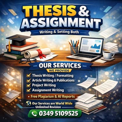 Assignment Writing, Thesis & Research Writing Services – Worldwide