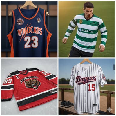 Custom Printed T-Shirts, Sports Jerseys & Uniform Manufacturer