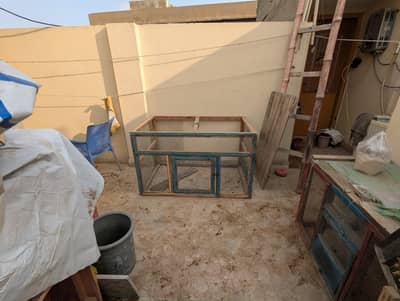 4 Woden cages different sizes available